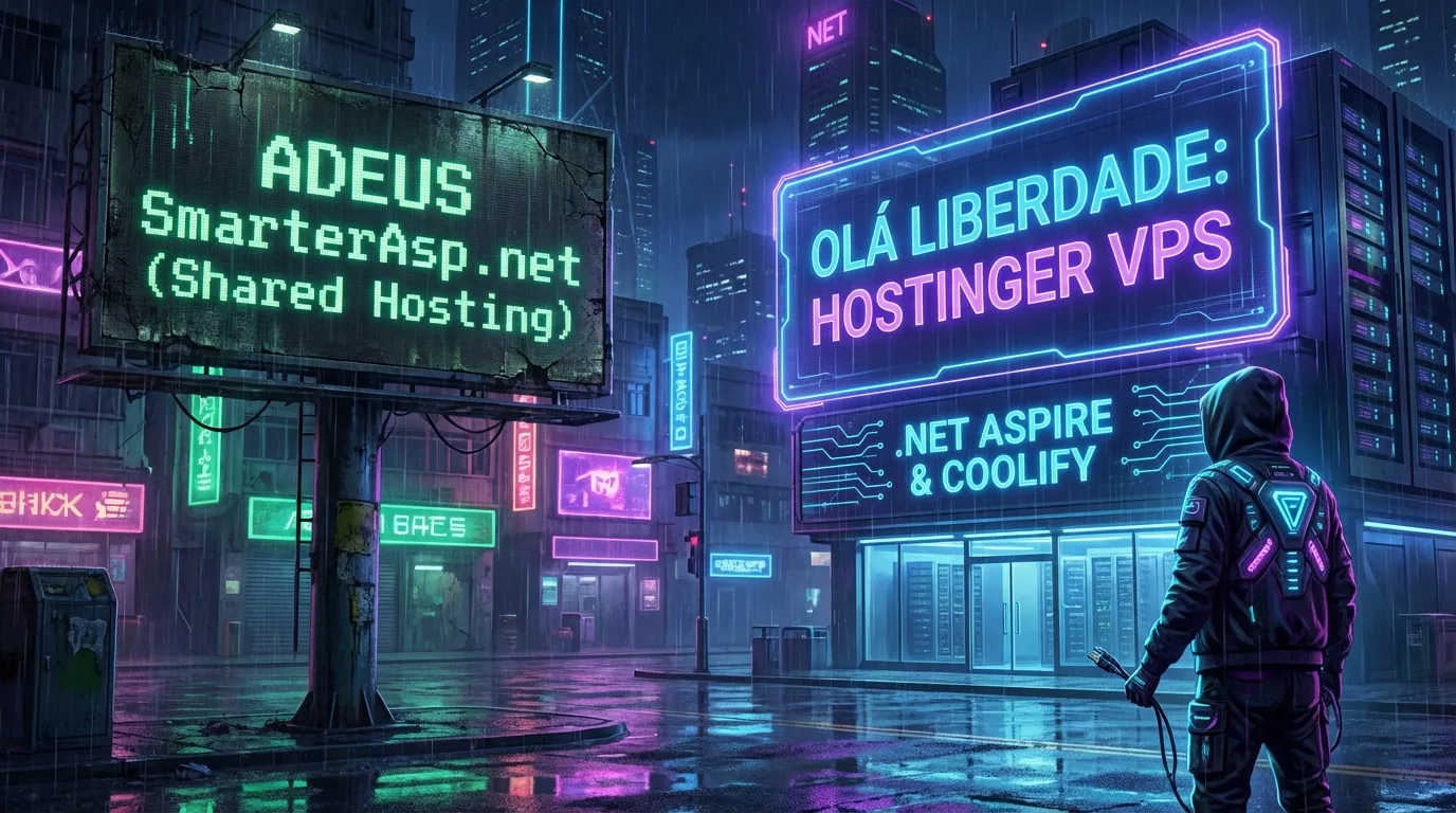 Goodbye SmarterAsp.net, Hello Freedom: My Migration to Hostinger VPS with .NET Aspire and Coolify